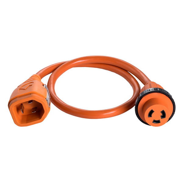 SmartPlug 30A Female Twist-Type Connector to 30A SmartPlug Male Connector [CM30043L530R]