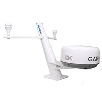 Seaview 30" Tapered Closed Dome Aft Leaning Radar Mount w/Removable Spreaders  10x10 Base Plate [PMA100SV2]