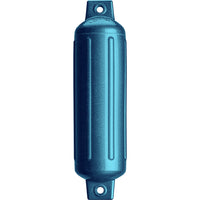 Polyform G-2 Twin Eye Fender 4.5" x 15.5" - Metallic Blue [G-2 METALLIC BLUE]