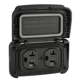 Scanstrut Ventura Series Dual AC Outlet - 125V - 20A [SC-V-P1]