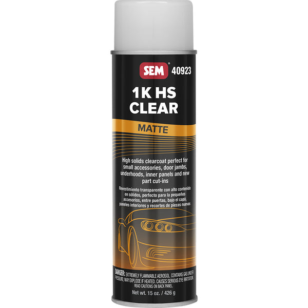 SEM 1K HS Clear - 20oz Aerosol Can - Matte Finish [40923]