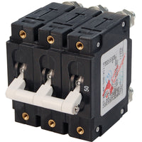 Blue Sea 7287 C-Series Triple Pole Circuit Breaker - 50A [7287]