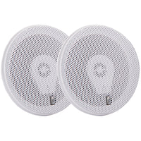 Poly-Planar MA-8506 6" 200 Watt Titanium Series Speakers - White [MA8506W]