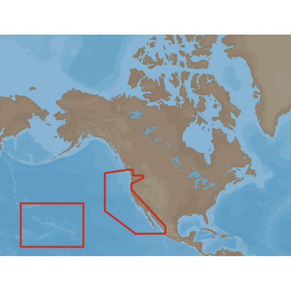 C-MAP MAX NA-M024 - U.S. West Coast & Hawaii - SD Card [NA-M024SDCARD]