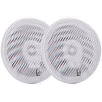 Poly-Planar MA-8505W 5" 200 Watt Titanium Series Speakers - White [MA8505W]