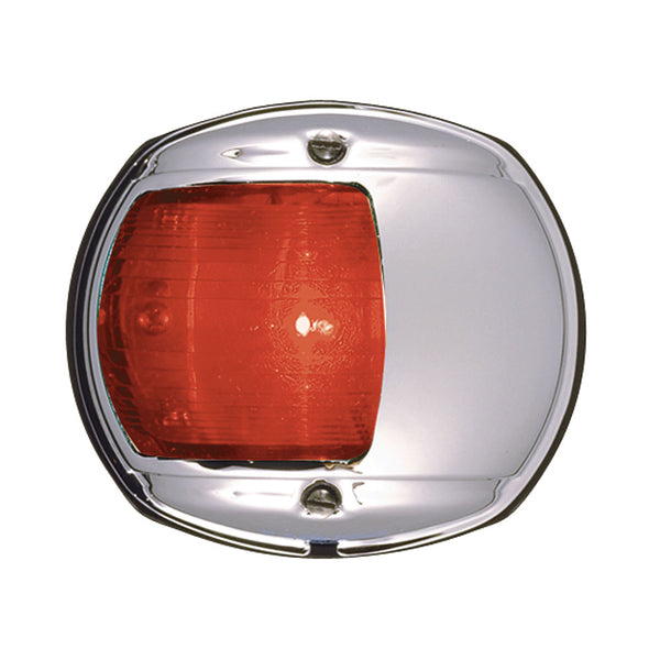 Perko LED Side Light - Red - 12V - Chrome Plated Housing [0170MP0DP3]