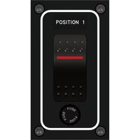 Paneltronics Waterproof Panel - DC 1-Position Illuminated Rocker Switch & Fuse [9960010B]