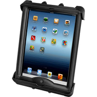 RAM Mount Tab-Tite Universal Clamping Cradle f/Apple iPad w/LifeProof & Lifedge Cases [RAM-HOL-TAB17U]