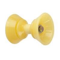 C.E. Smith 3" Bow Bell Roller Assembly - Yellow TPR [29300]