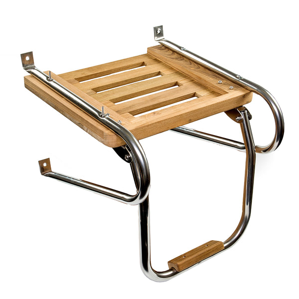 Whitecap Teak Swim Platform w/Ladder f/Inboard/Outboard Motors [60903]