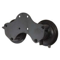 RAM Mount Double Suction Cup Base [RAM-B-189BU]