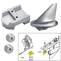 Tecnoseal Anode Kit w/Hardware - Mercury Alpha 1 Gen 1 - Magnesium [20800MG]