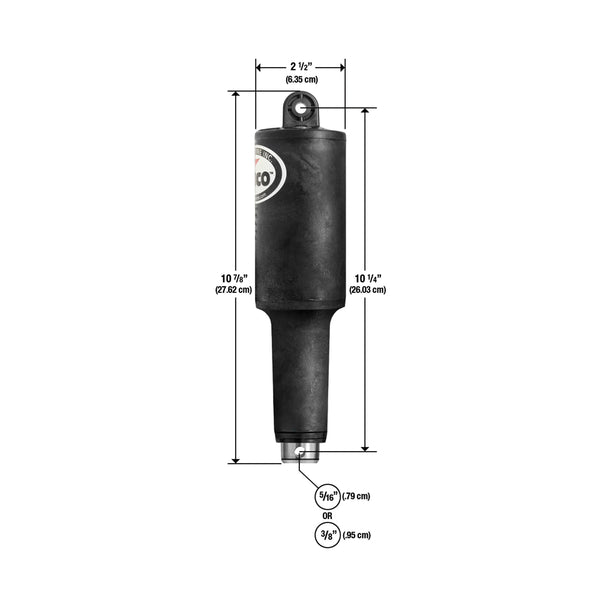 Lenco 101XDS Short Extreme Duty Actuator - 12V - 2-1/4" Stroke w/3/8" Hardware [15058-001]