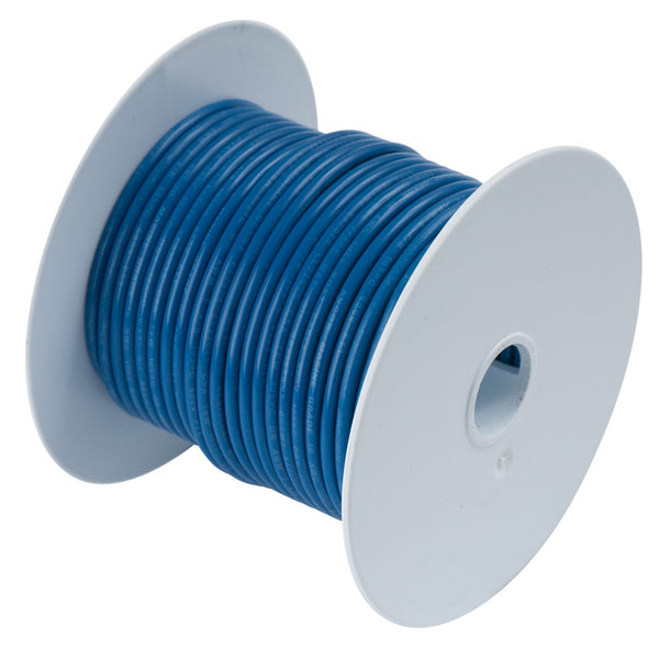 Ancor Dark Blue 18 AWG Tinned Copper Wire - 100' [100110]