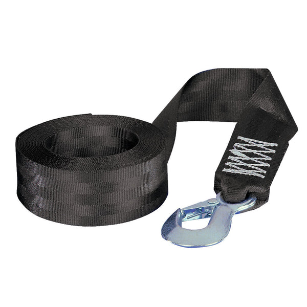 Fulton 2" x 20' Winch Strap w/Hook - 2,600lbs Max Load [501202]