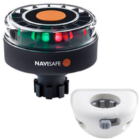 Navisafe Navilight Tricolor 2NM w/Navibolt Base  Vertical Mount - White [342KIT6]