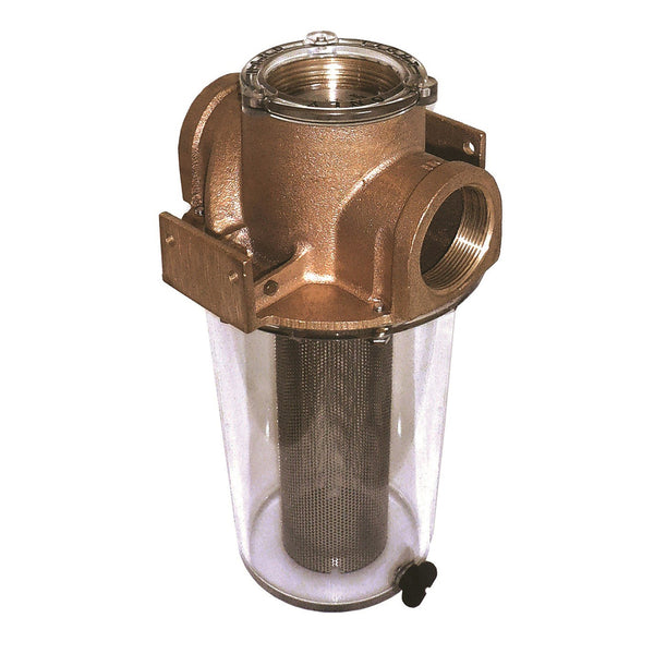 GROCO ARG-1500 Series 1-1/2" Raw Water Strainer w/Stainless Steel Basket [ARG-1500-S]