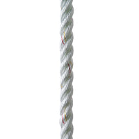 New England Ropes 5/8"Premium 3-Strand Dock Line - White w/Tracer - 25 [C6050-20-00025]