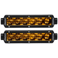 RIGID Industries 6" SR-Series SAE Compliant Fog Light - Black w/Yellow Light [906704]