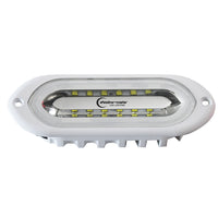 Shadow-Caster SCM-SL Series Flush Mount Spreader Light - White Housing - Full-Color [SCM-SLF-CC-WH]