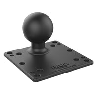 RAM Mount RAM Steel Reinforced 100x100mm VESA Plate w/Ball [RAM-D-246U-IN1]