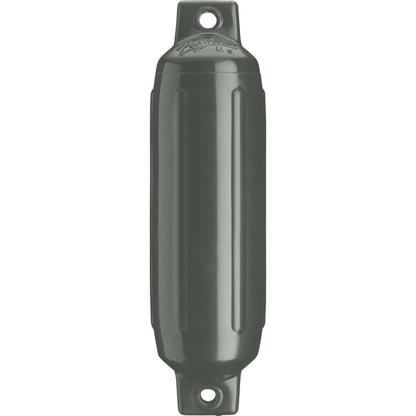 Polyform G-1 Twin Eye Fender 3.5" x 12.8" - Graphite [G-1 GRAPHITE]